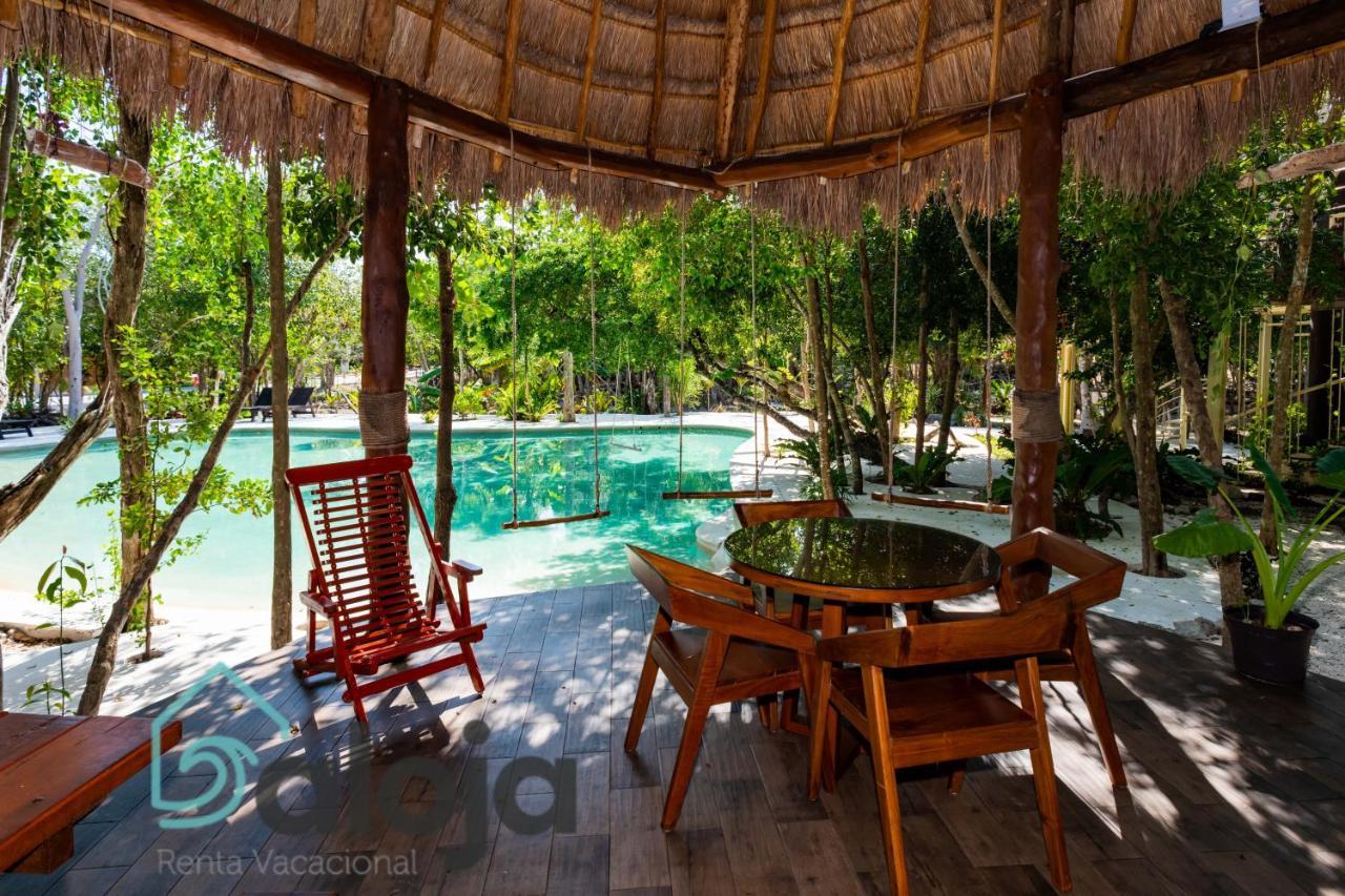 Villa Green Paradise Your Perfect Escape Puerto Morelos Eksteriør bilde